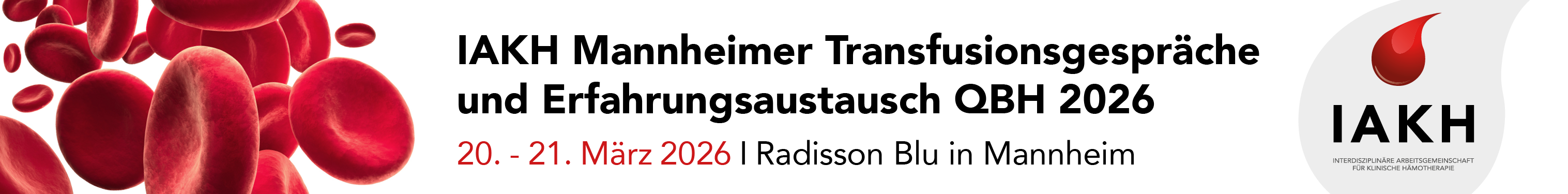 Banner - IAKH Transfusionsgespräche 2026